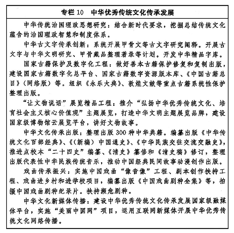 《“十四五”文化发展规划》 印发 图片